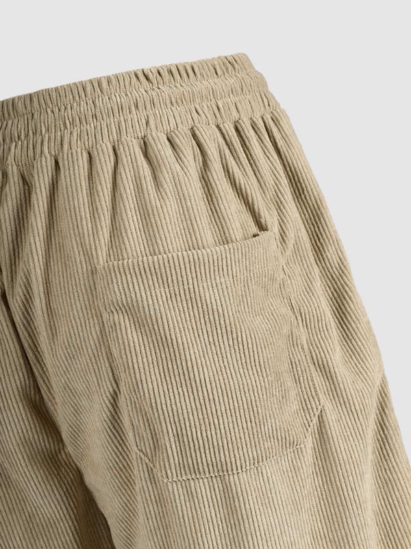 Troy | Cordhemd + Shorts Sæt