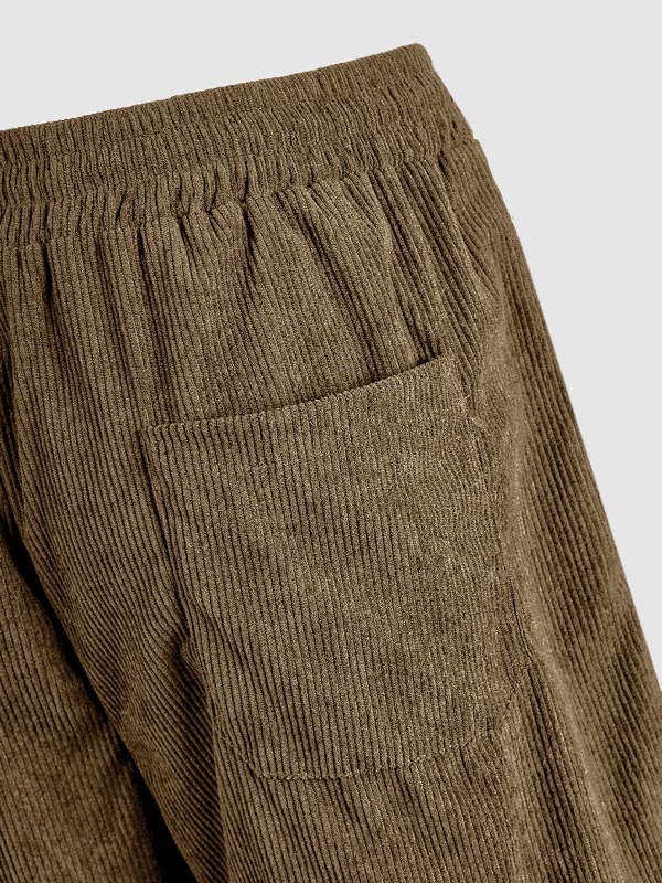 Troy | Cordhemd + Shorts Sæt