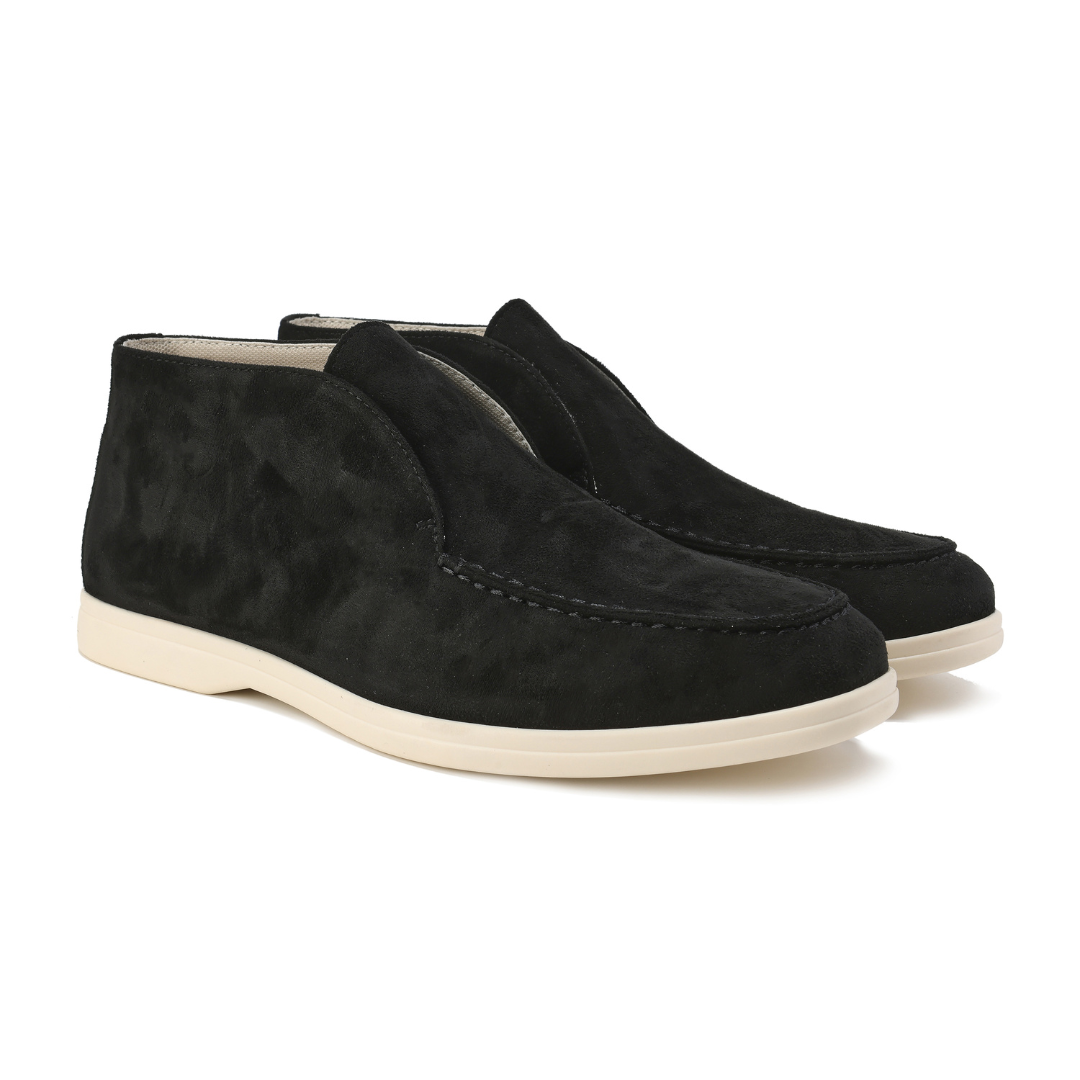 Fritz | Høje Suede-Loafer