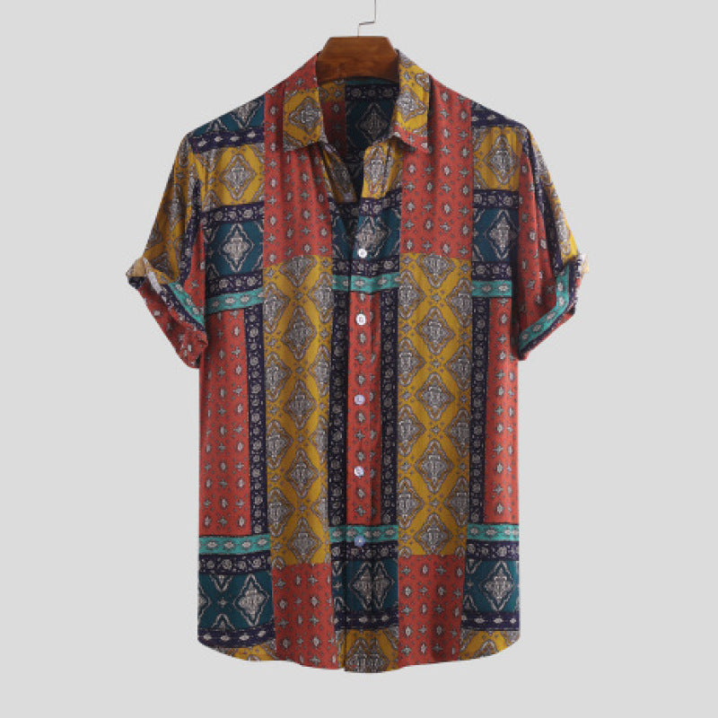 RetroStyle™ Korte Ærmer Skjorter – Dit Hverdagsmusthave