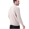Louis | Cashmere Strikjakke med Halv Lynlås