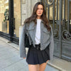 TARA | Die Trendige Cropped-Jacke