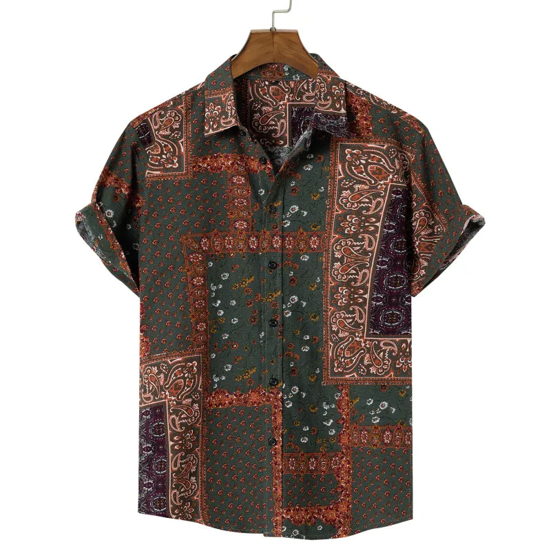 RetroStyle™ Korte Ærmer Skjorter – Dit Hverdagsmusthave