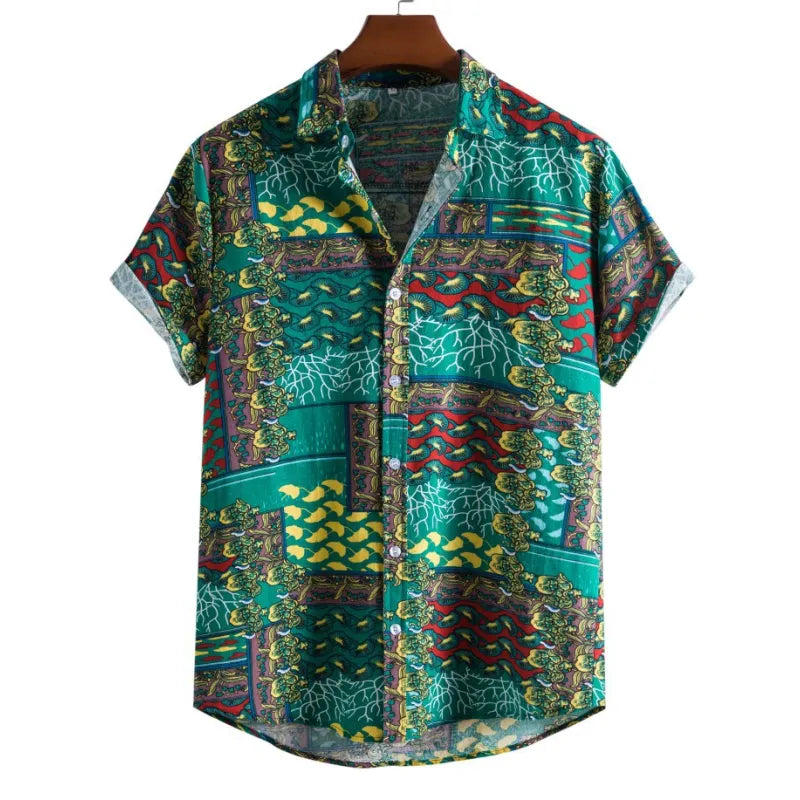 RetroStyle™ Korte Ærmer Skjorter – Dit Hverdagsmusthave