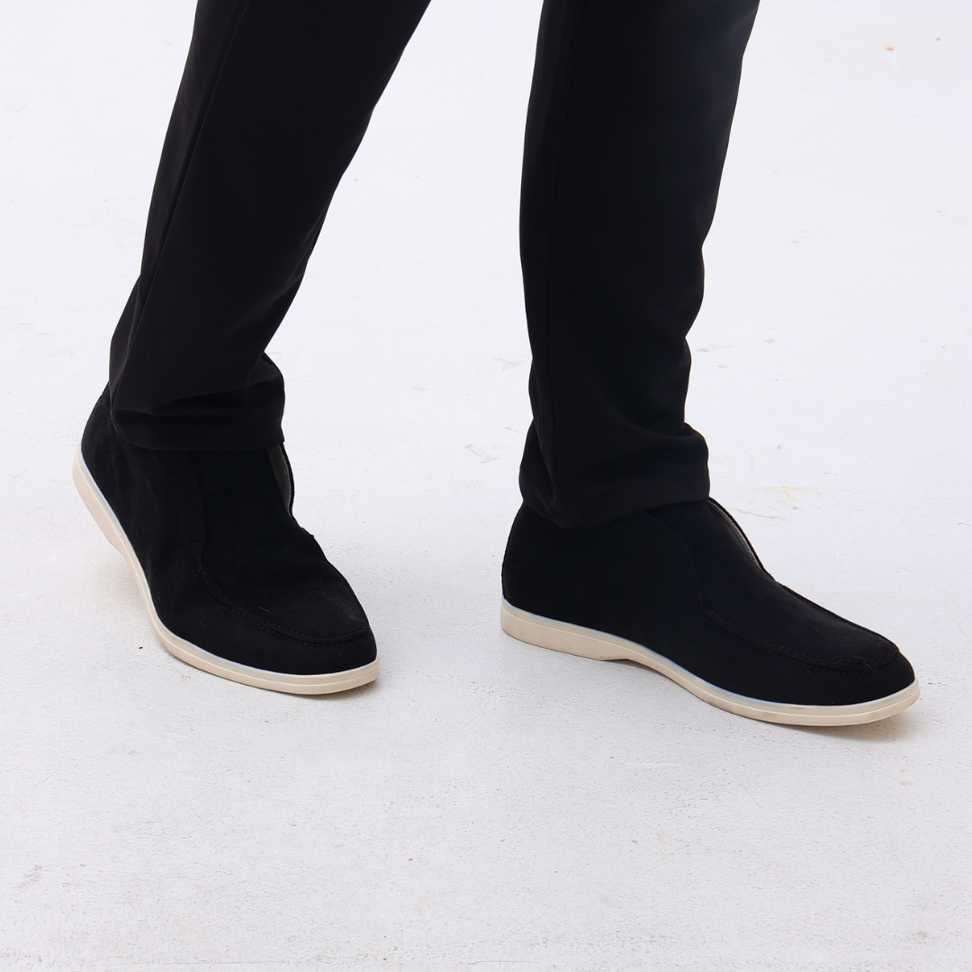 Fritz | Høje Suede-Loafer