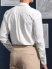 Knitterfrit herreshirt med Cuban-krave