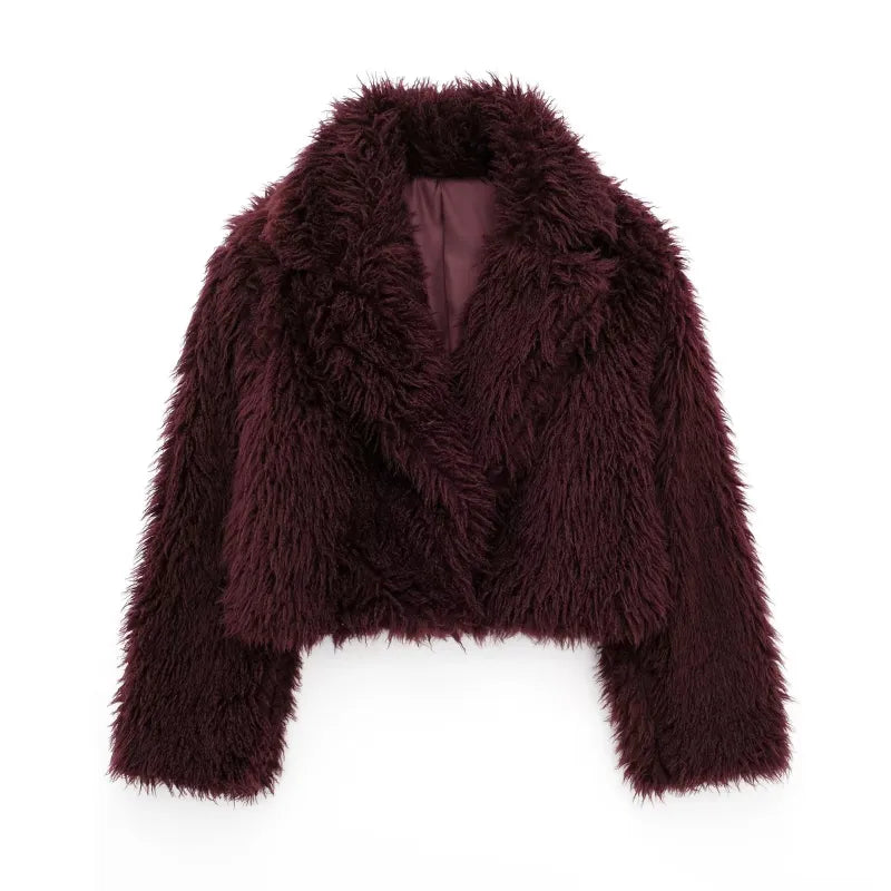 Amelia | Din Fluffy Glam Jakke til Kolde Dage