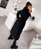 Leigh | Overdimensioneret Parka i Sort