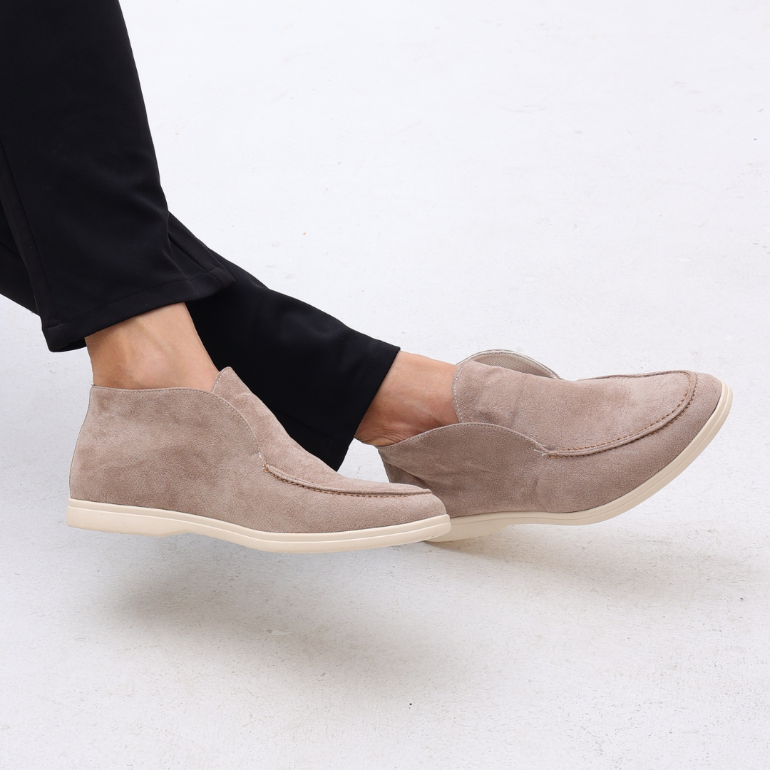 Fritz | Høje Suede-Loafer