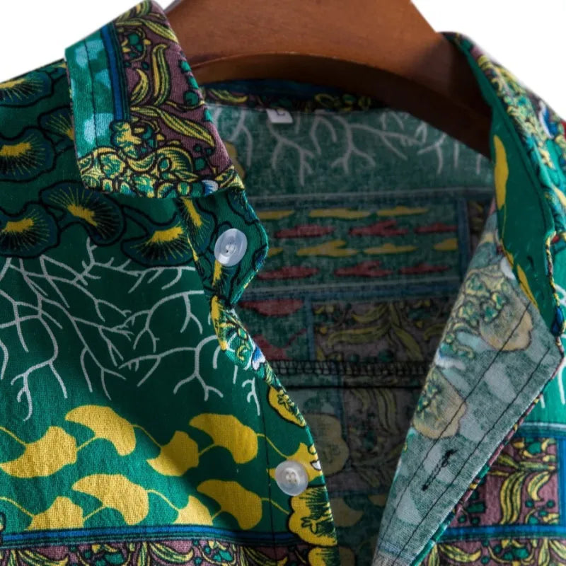 RetroStyle™ Korte Ærmer Skjorter – Dit Hverdagsmusthave