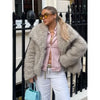 Amelia | Din Fluffy Glam Jakke til Kolde Dage