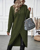 Joslyn | Elegante Strikkjole med Stilfuld Slids