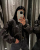DALIA | Klassisk Læderjakke i Bikerstil