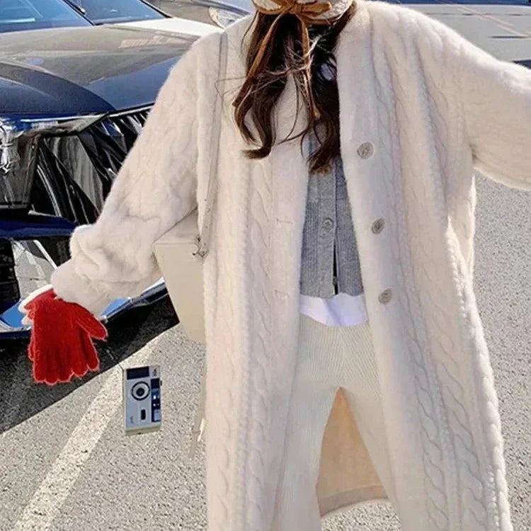 EVA | Luksuriøs Eco-Faux-Fur Frakke