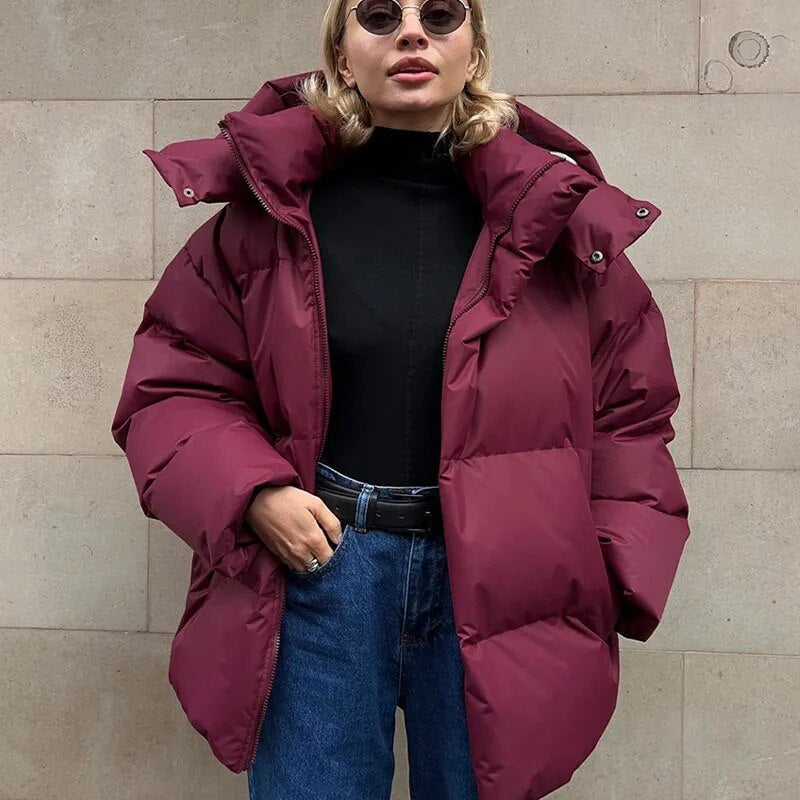 Leila | Oversized Vinter-Pufferjakke
