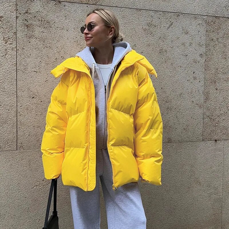 Leila | Oversized Vinter-Pufferjakke