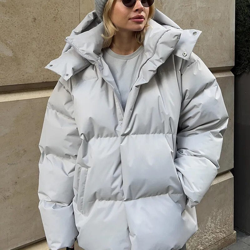 Leila | Oversized Vinter-Pufferjakke