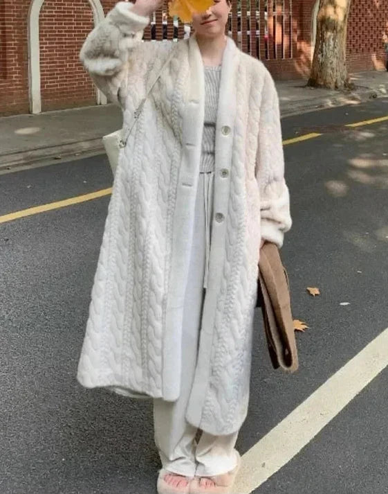 EVA | Luksuriøs Eco-Faux-Fur Frakke