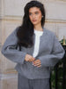 BEAN | Warme Woll-Strickjacke mit Reißverschluss