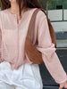 Lydia Halvmåne Imitationssuede Taske