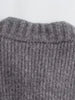 BEAN | Warme Woll-Strickjacke mit Reißverschluss