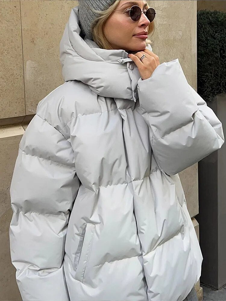 Leila | Oversized Vinter-Pufferjakke