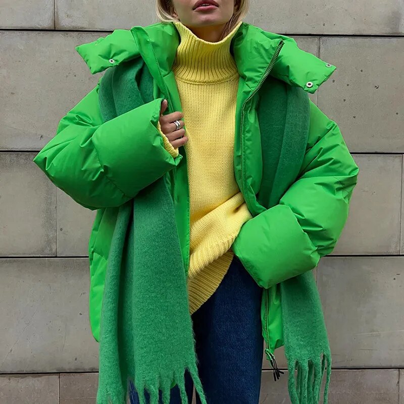 Leila | Oversized Vinter-Pufferjakke