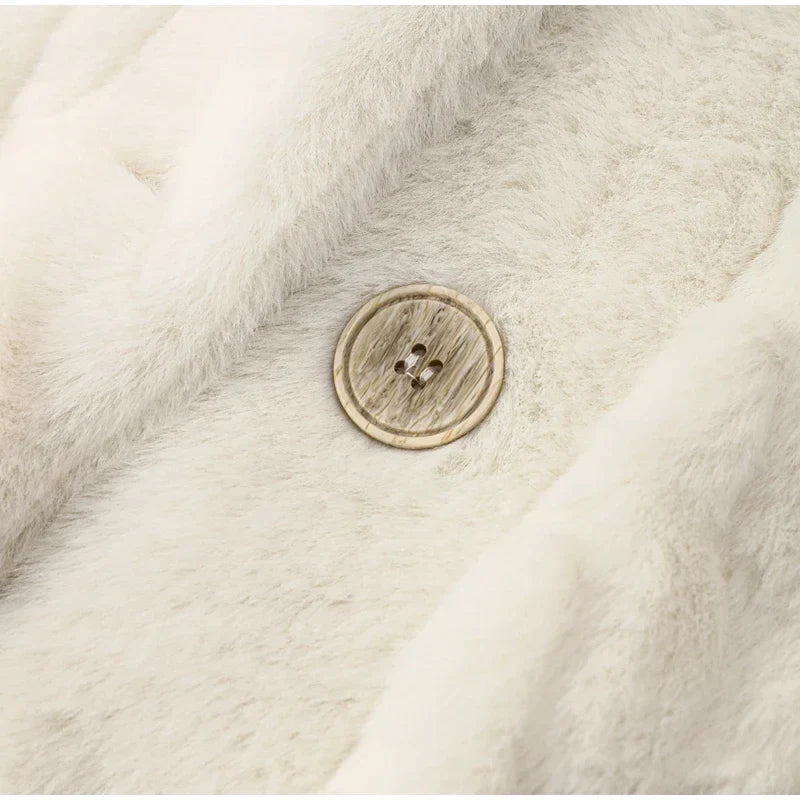 EVA | Luksuriøs Eco-Faux-Fur Frakke