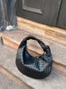 Elegant gewebte skuldertaske medium