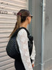 Elegant gewebte skuldertaske medium