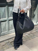 Vævet Oversized Skuldertaske