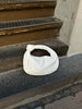 Elegant gewebte skuldertaske medium