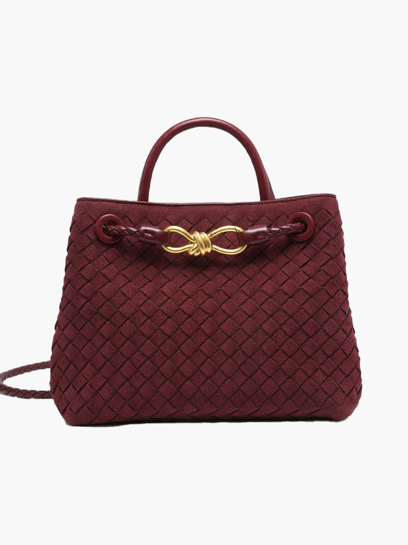 Lucia Faux Suede Taske