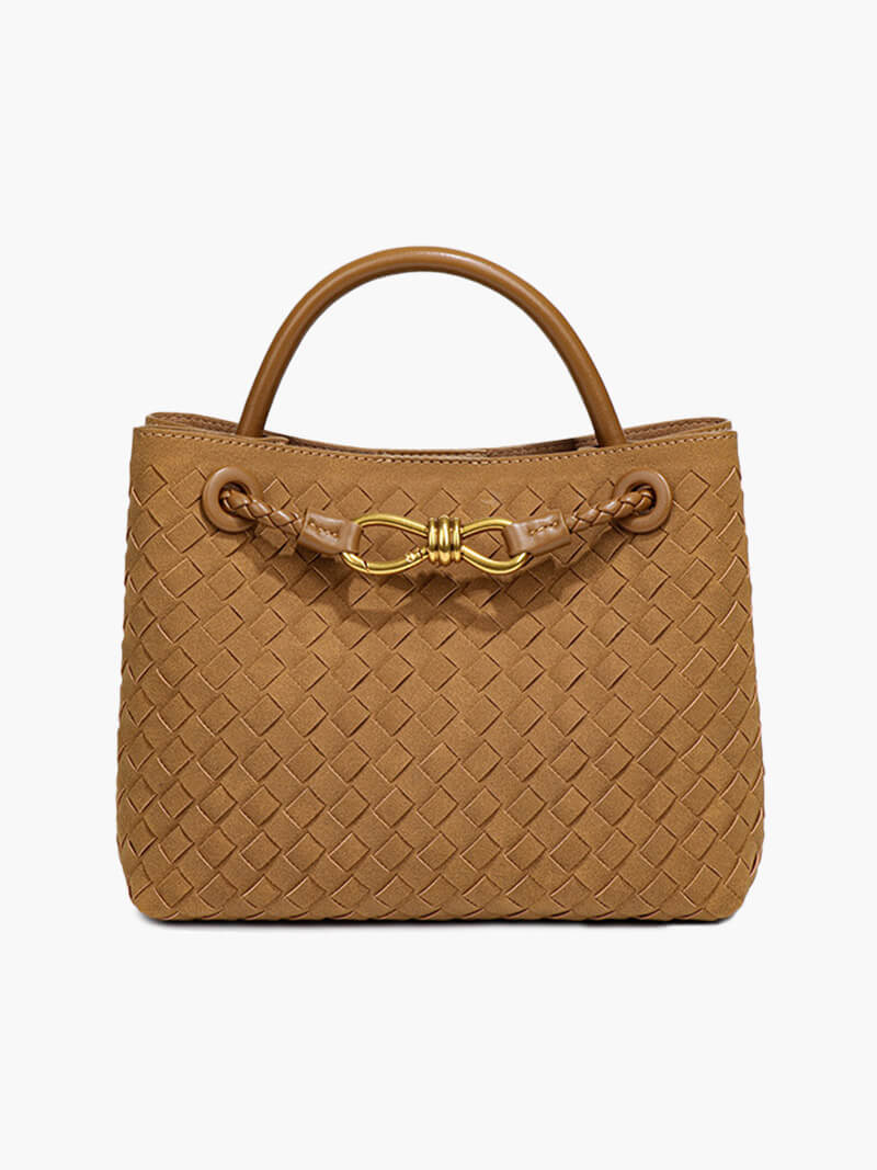 Lucia Faux Suede Taske