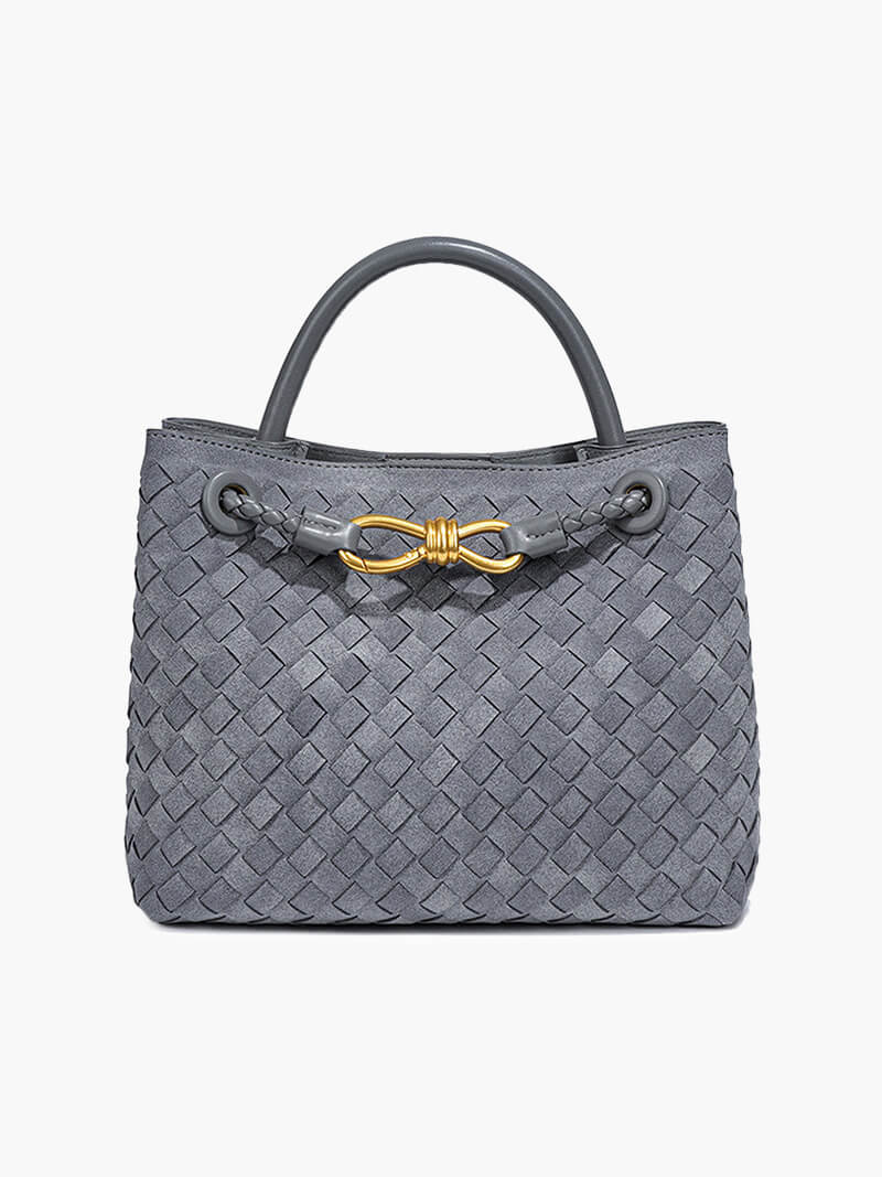 Lucia Faux Suede Taske