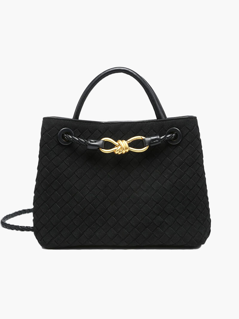 Lucia Faux Suede Taske