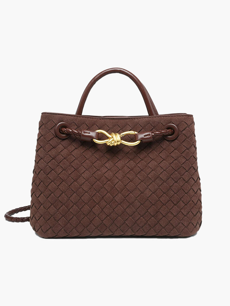 Lucia Faux Suede Taske
