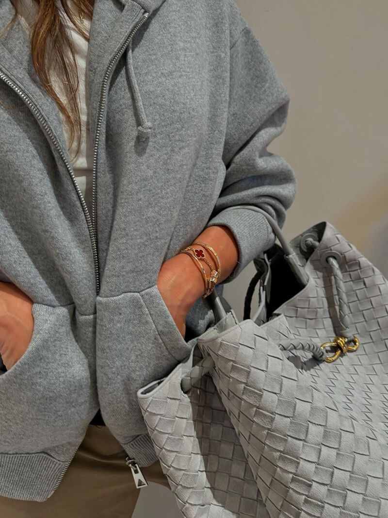 Lucia Faux Suede Taske