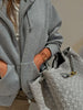 Lucia Faux Suede Taske