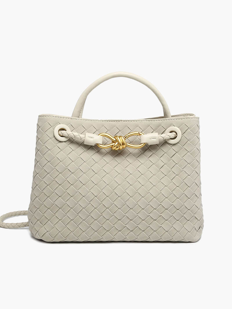 Lucia Faux Suede Taske
