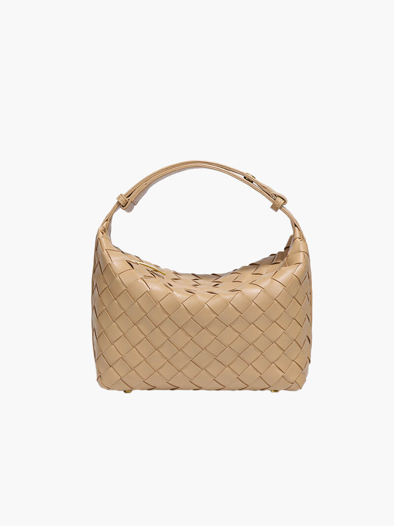 Mica Mini Håndtaske med Fletdesign