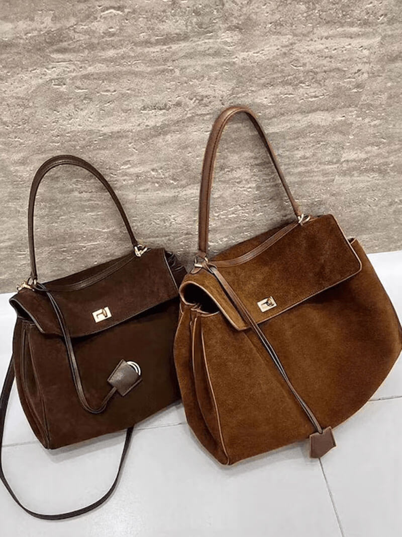 Ramona Vegansk Suede Taske