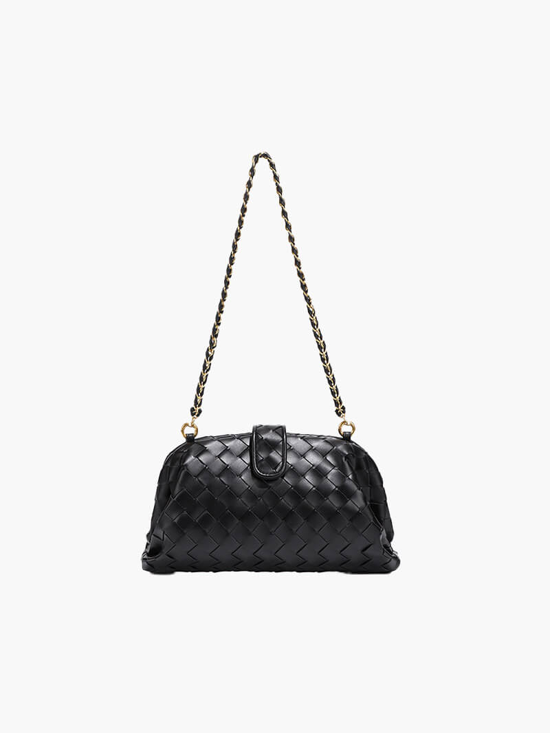 Tessa vævet clutch