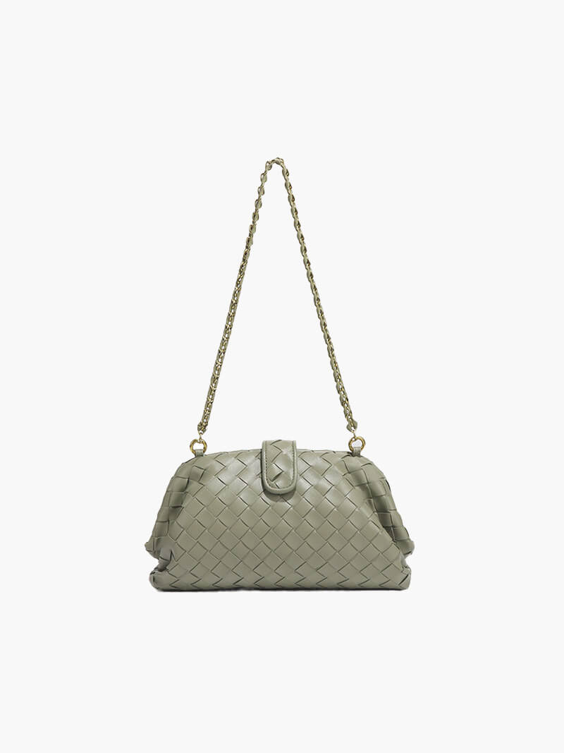 Tessa vævet clutch
