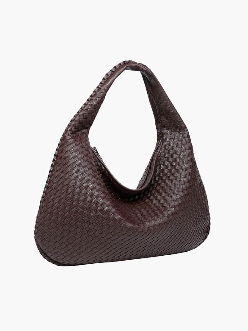 Vævet Oversized Skuldertaske