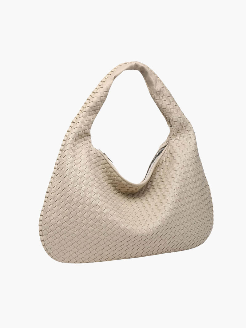 Vævet Oversized Skuldertaske