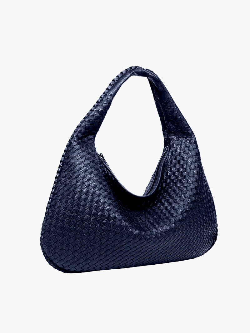 Vævet Oversized Skuldertaske