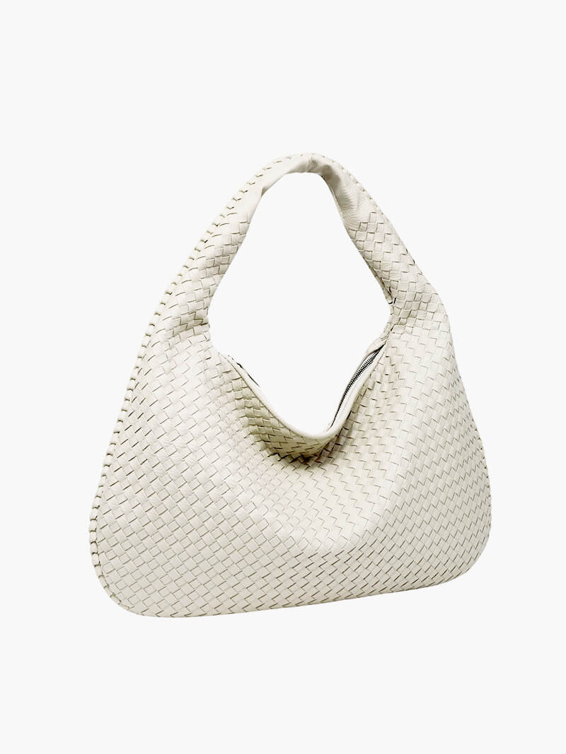 Vævet Oversized Skuldertaske