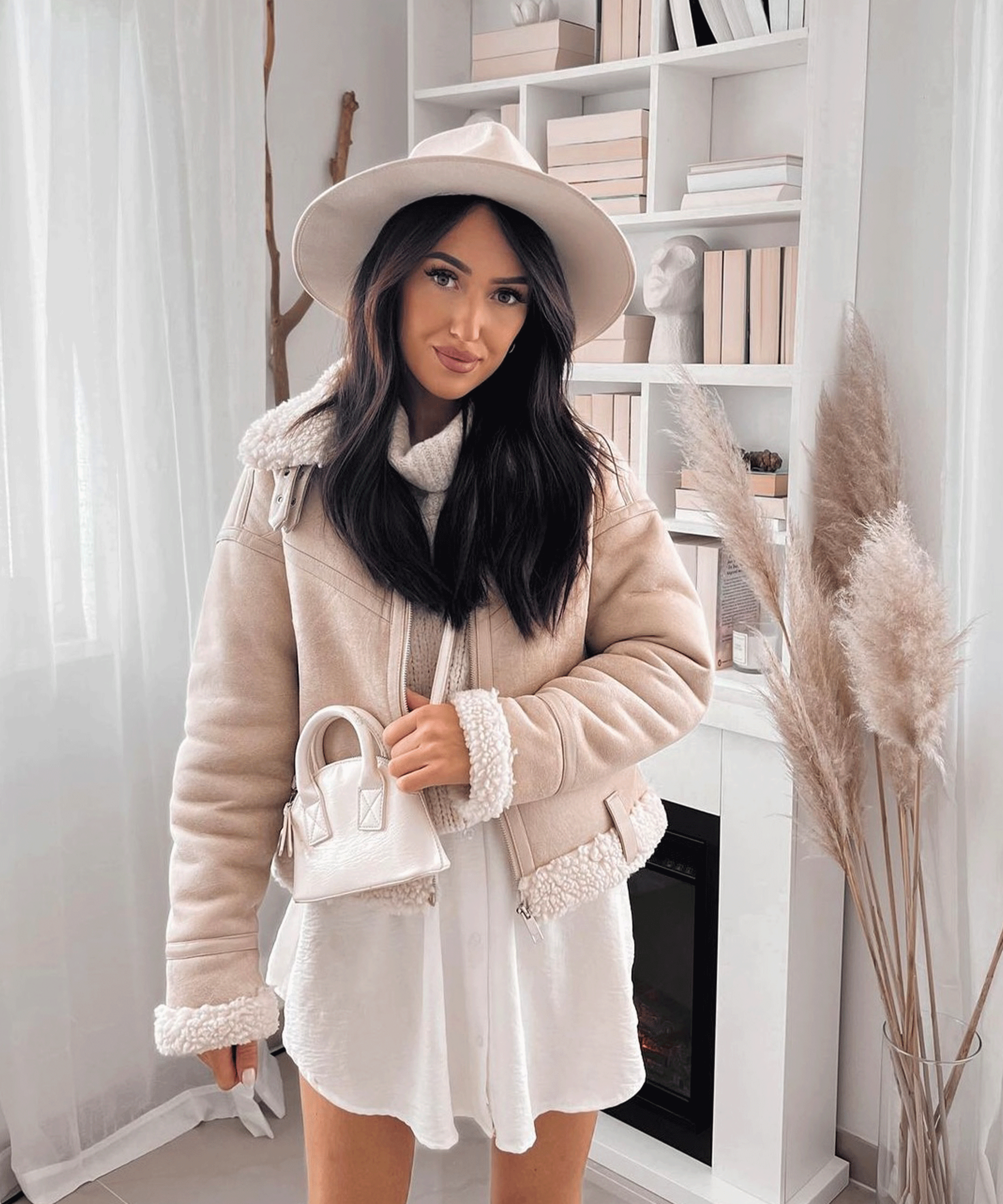 Marie | Elegant Hvid Skørt