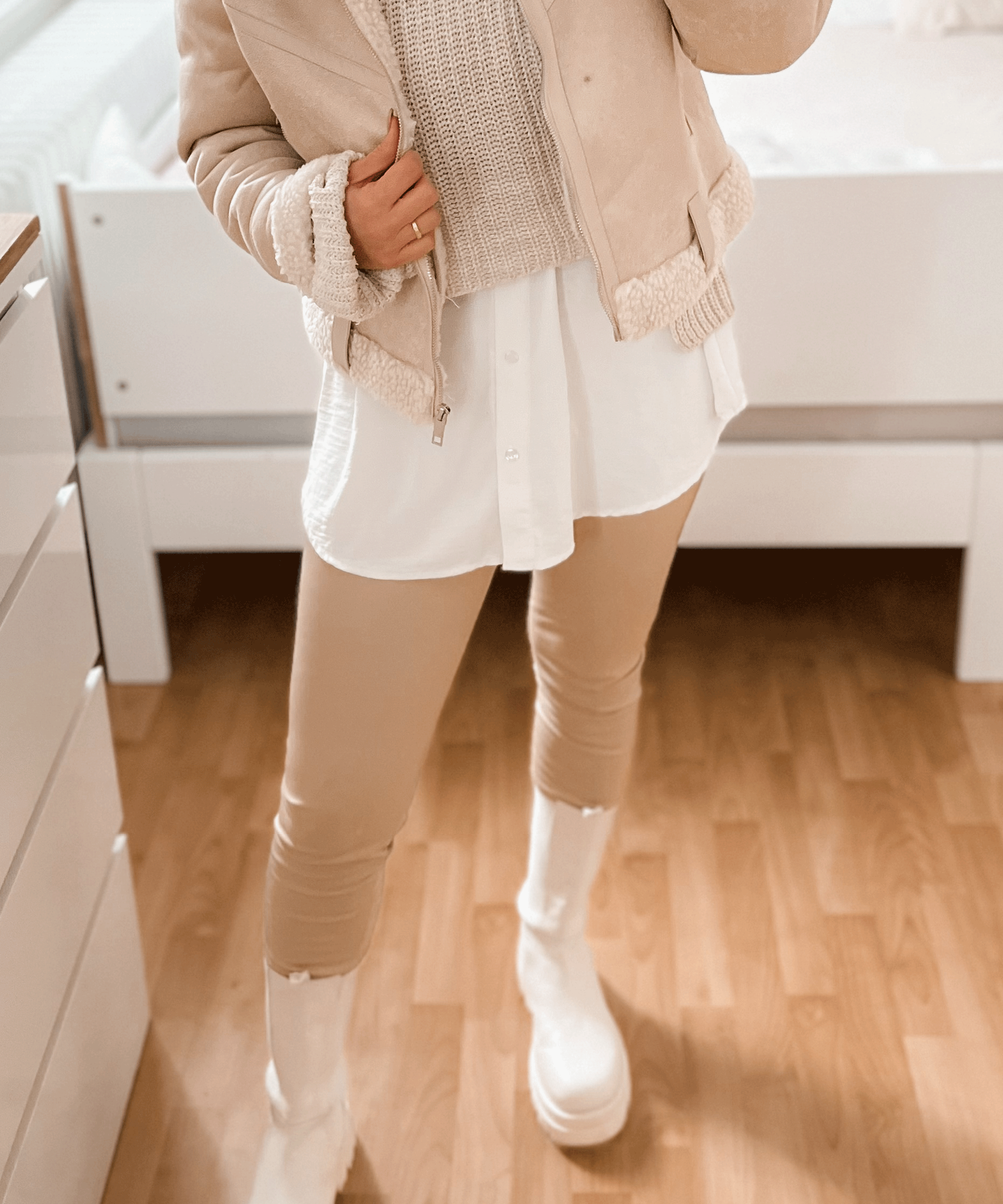 Marie | Elegant Hvid Skørt